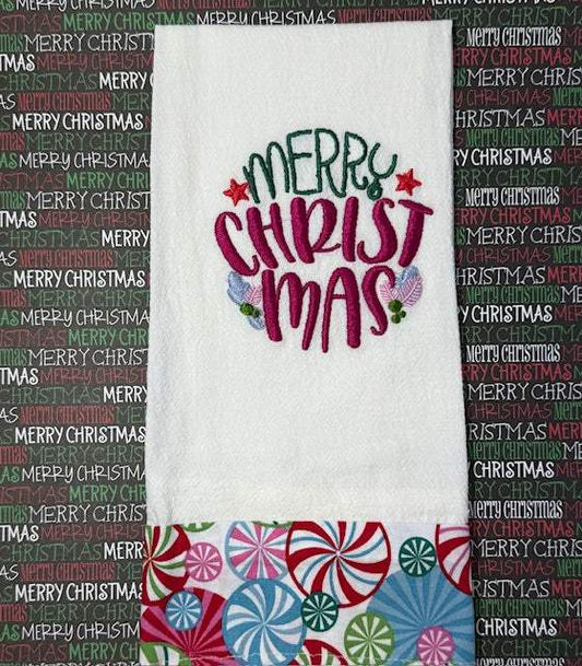 Merry Christmas Colorful Candy