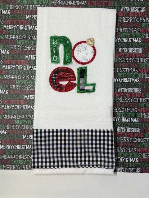 Noel White ornament